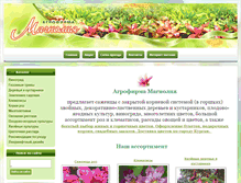 Tablet Screenshot of magnolia45.ru